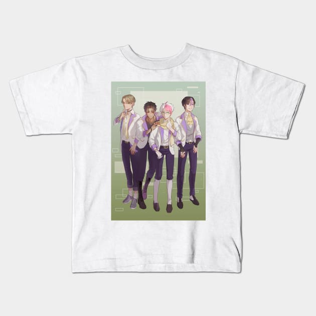 Idol boys Kids T-Shirt by limesicle